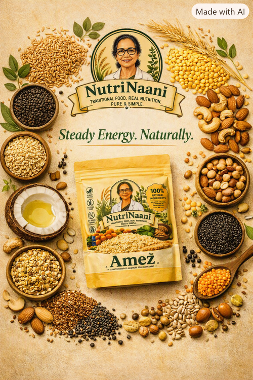 Amez – Steady Energy Naturally, surrounded by natural ingredients